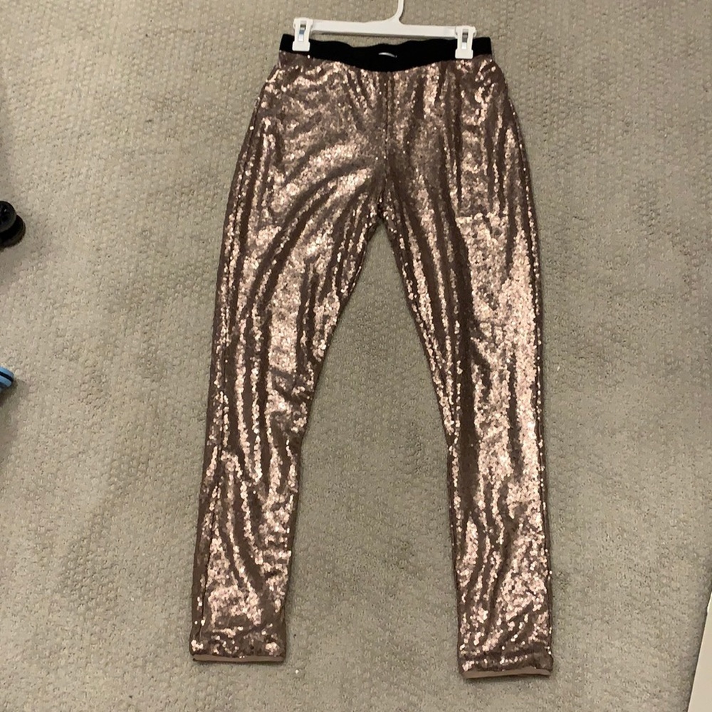 Sequin pants